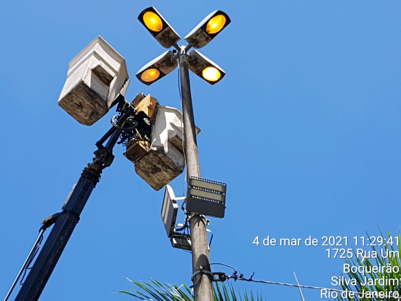 Operação em campo pela QI Serviços